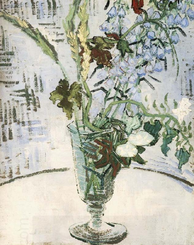 Vincent Van Gogh Flowers in a vase China oil painting art